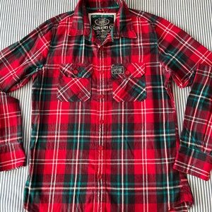 Superdry Flannel NWT Size Large